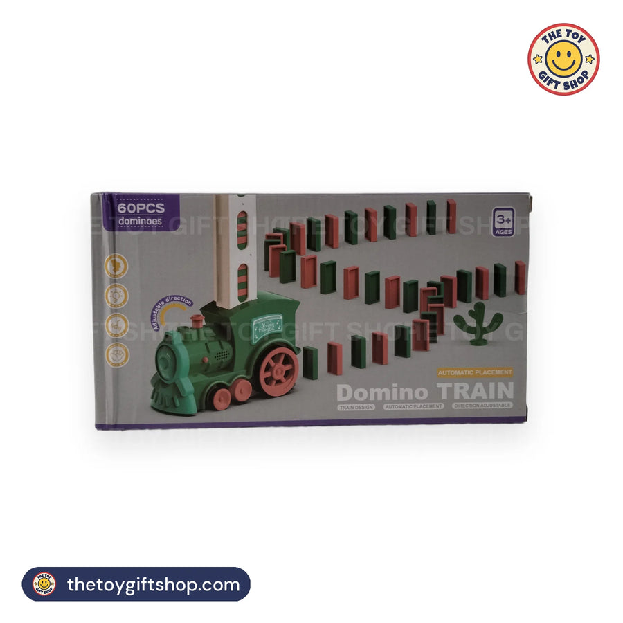 Domino Train Toy with 60 Dominoes – photo 5