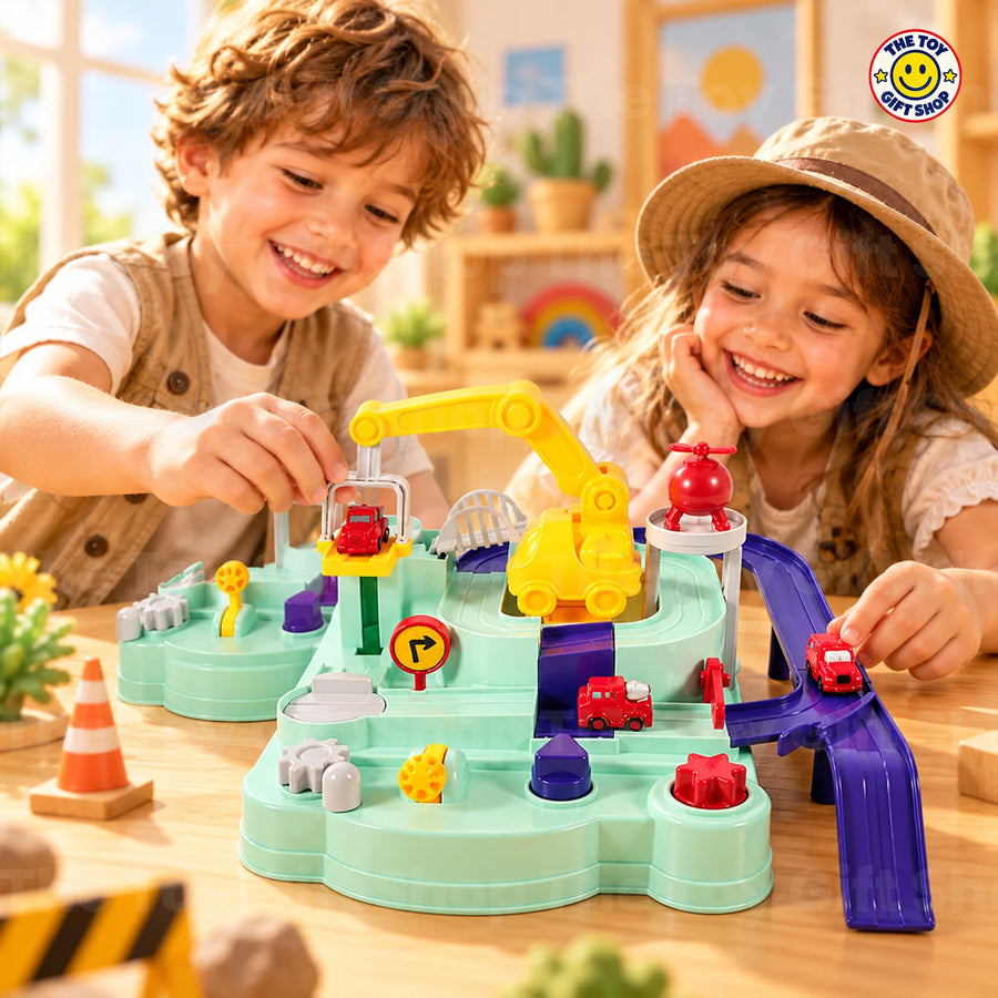 Engineering Truck Adventure Track Set with 7 Checkpoints – photo 2