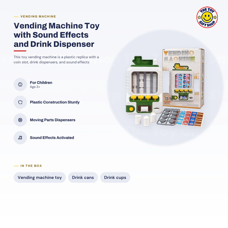 Vending Machine Toy with Sound Effects – photo 6
