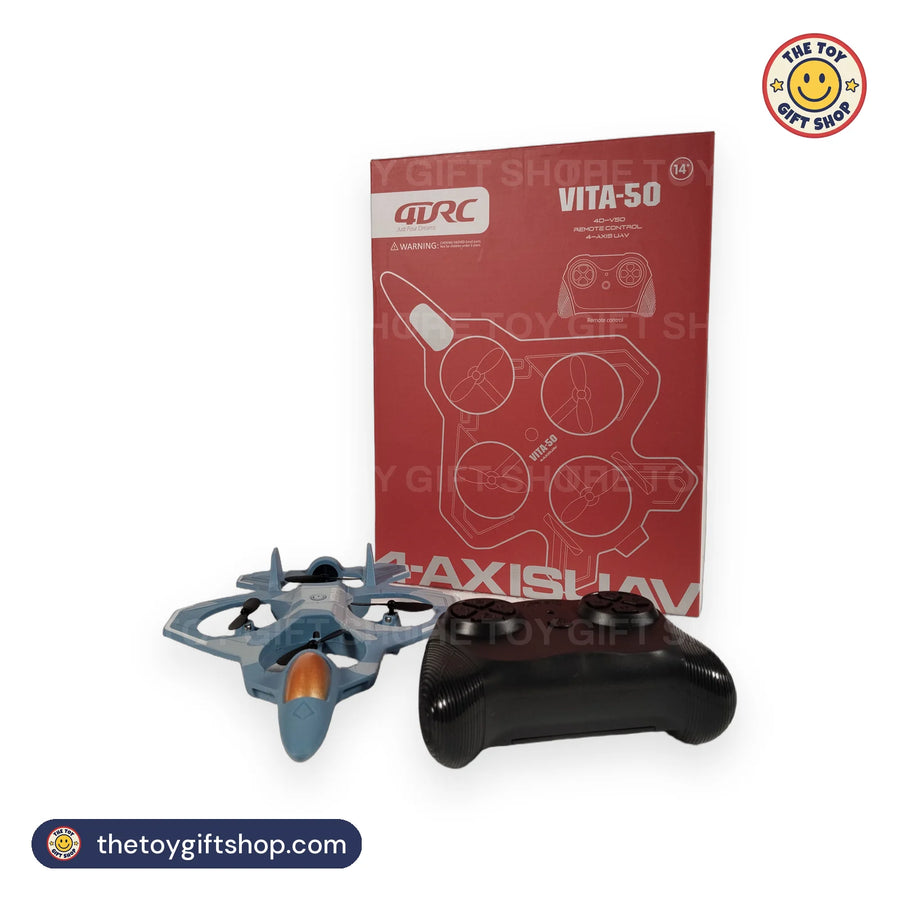 4DRC Vita-50 Jet-Style 4-Axis Remote Control Drone – photo 4
