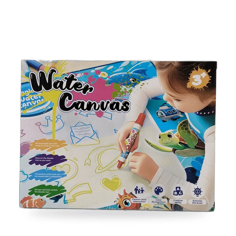 Magic Water Drawing Mat with Pen – Reusable Doodle Mat – photo 2