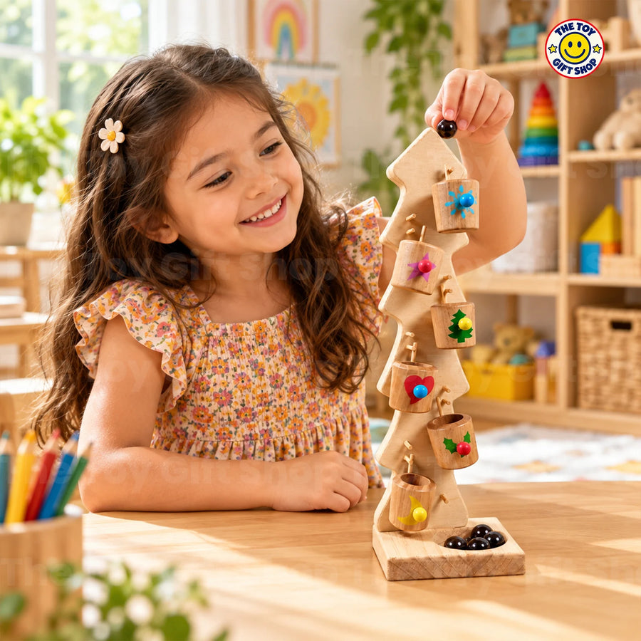 Game of Marbles Wooden Balance Tower – photo 2