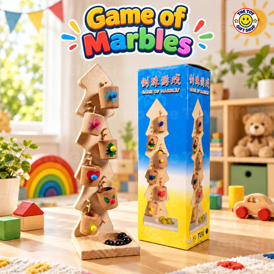 Game of Marbles Wooden Balance Tower – photo 3