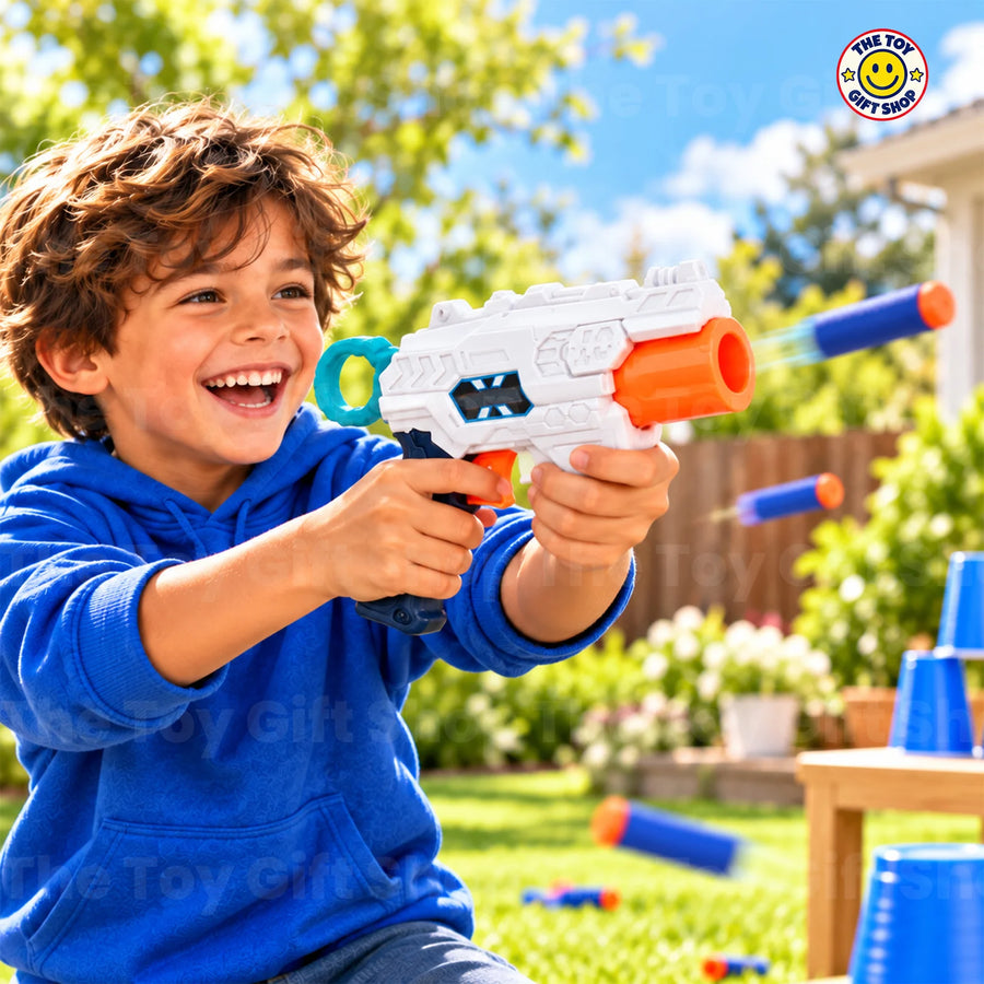 X Warrior Hero Toy Blaster with 6 Darts – photo 2
