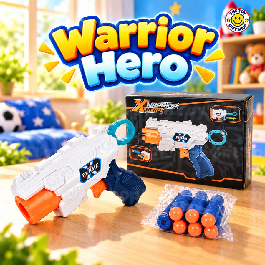X Warrior Hero Toy Blaster with 6 Darts – photo 3