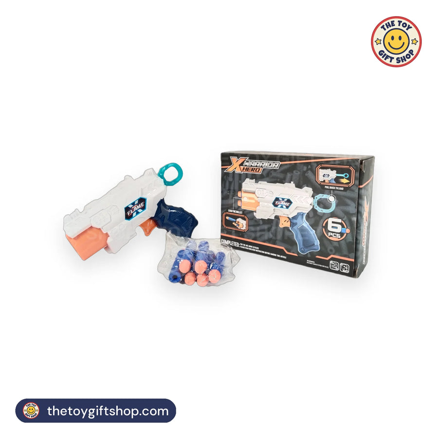 X Warrior Hero Toy Blaster with 6 Darts – photo 5